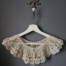 Bawełniany kołnierzyk retro