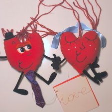 Pan Czułość i Panna Szeptka z Krainy Serc