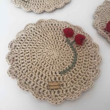 Szydełkowe podkładki