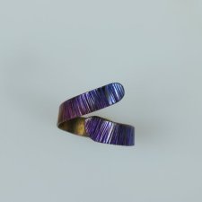 pierścionek  tytanowy  "vesper"