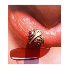 SREBRNA ZAWIESZKA  WISIOR Llama Angeles