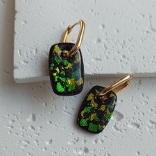 "Carnaval" no.2 - kolczyki z gliny polimerowej.