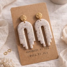 Kolczyki z glinki polimerowej