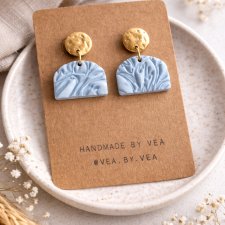 Kolczyki z glinki polimerowej