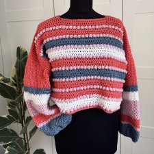 Kolorowy sweter
