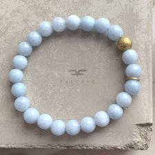 Bransoletka z jadeitami Heaven Blue