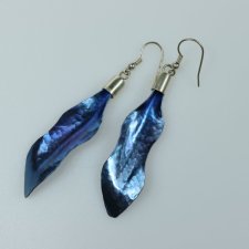 kolczyki tytanowe "listki"