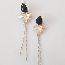 Kolczyki Black Blossom