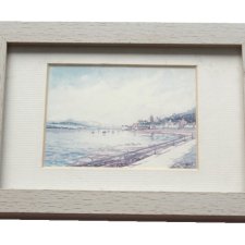 MORZE miasteczko ROMANTYCZNY obrazek grafika ENGLAND