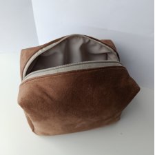 Kosmetyczka duża werlu brązowa