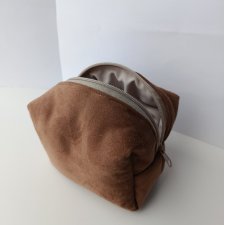 Kosmetyczka werlu brązowa