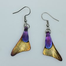 kolczyki tytanowe "oxalis"