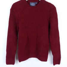 Topman męski bordowy sweter / S