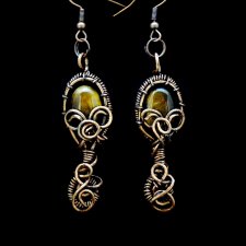 Kolczyki tygrysie oko