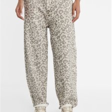 STRADIVARIUS - SPODNIE W PANTERKĘ - 36