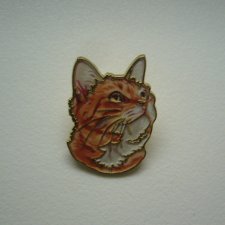 PIN PRZYPINKA BROSZKA KOT