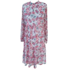 Sukienka w różowe kwiaty