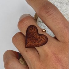 Pierścionek Serducho