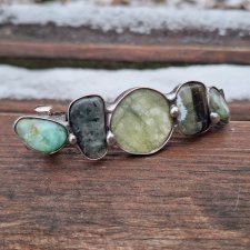 Zielonka - klamra do włosów