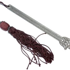 RĘKA FATIMY oryginalna metalowa  zakładka do książki