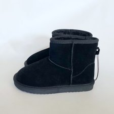 RESERVED - SKÓRZANE ŚNIEGOWCE - 37