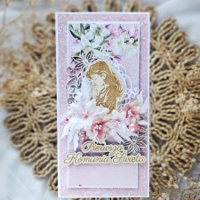 Kartka komunijna z kielichem