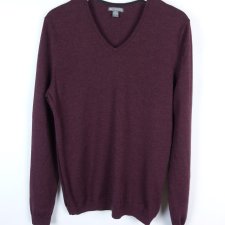 GAP cienki wełniany sweter italian merino wool / M