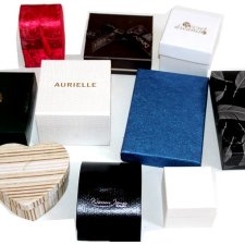 PUDEŁKA na biżuterię 10szt mix