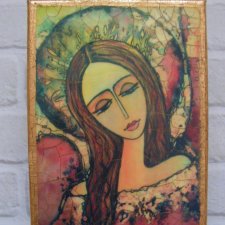 Obrazek na płótnie - "Anioł Spełnionych Marzeń"