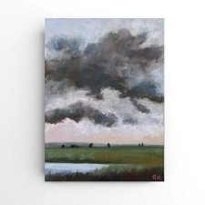 Pejzaż- rysunek pastele