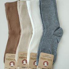 4 x Skarpetki kaszmirowe damskie 35-38