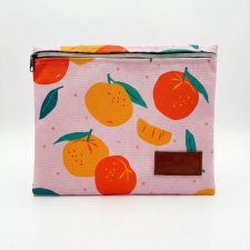 Saszetka na książeczkę zdrowia i dokumenty Twojego pupila – Daj Pyska mandarynki