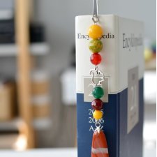 ZAKŁADKA DO KSIĄŻKI Z KAMIENI WIEWIÓRKA Z JASPISEM II