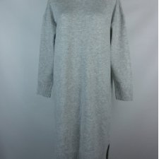 New Look swetrowa sukienka midi z golfem / L