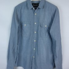 Topman niebieska koszula bawełna / M