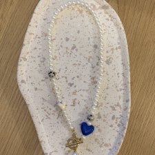 Naszyjnik chocker handmade z kamieni naturalnych