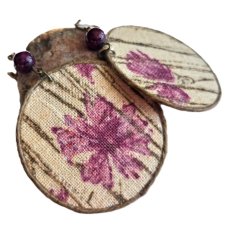 SIELSKIE ANIELSKIE - LNIANE KOLCZYKI W STYLU SŁOWAIŃSKIM