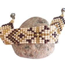 INDIAŃSKA BRANSOLETKA - rękodzieło