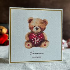 Personalizowana kartka na 18 urodziny, BH 33