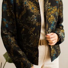 żakiet w kwiaty S/M