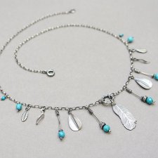 Indianki  choker - naszyjnik