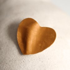 Broszka ceramika serce