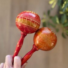 Marakasy ręcznie wykonane