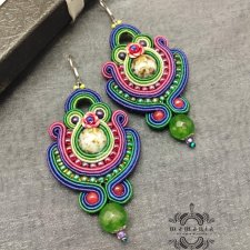 unikatowe kolczyki sutasz