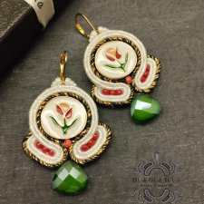 unikatowe kolczyki sutasz