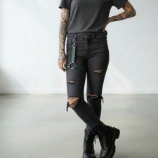 Garter belt ciemna zieleń