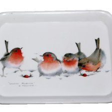 GILE NA ŚNIEGU mała tacka z melaminy