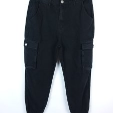 Boohoo cargo jeans joggery dżinsy 14 / 42