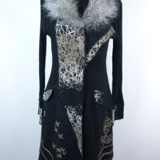 Stella Morgan długi rozpinany sweter z wełną 12 / 38