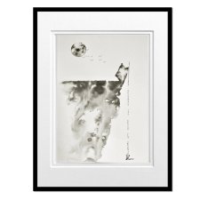 W drogę, grafika obraz malowany tuszem